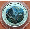 @MONEDA EN COLORES@ x ESPAÑA 2 EUROS 2022 PARQUE NACIONAL DE GARAJONAY Unesco SC CONMEMORATIVA + CAPSULA