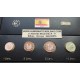 . 1 HOJA PARDO + ESPAÑA MONEDAS EURO 2023 SC 1+2+5+10+20+50 Centimos + 1€ + 2€ REY + 2 EUROS 2023 CÁCERES + PRESIDENCIA