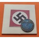 @RARA@ ALEMANIA 2 REICHSPFENNIG 1936 F AGUILA SOBRE ESVASTICA NAZI KM.90 MONEDA DE BRONCE Germany III REICH R/1