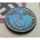 @RARA@ ALEMANIA 2 REICHSPFENNIG 1936 F AGUILA SOBRE ESVASTICA NAZI KM.90 MONEDA DE BRONCE Germany III REICH R/1