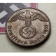 @RARA@ ALEMANIA 2 REICHSPFENNIG 1937 E AGUILA SOBRE ESVASTICA NAZI KM.90 MONEDA DE BRONCE Germany R/1