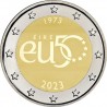 . 1 acoin IRLANDA 2 EUROS 2023 1973 EUROPA 50 AÑOS DE SU ADHESIÓN MONEDA @SC con IMPERFECCIONES@ Eire Ireland