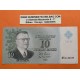 @PVP NUEVO 40€ FINLANDIA 10 MARKKAA 1963 PAASIKIVI Pick 104 BILLETE CIRCULADO Finnland banknote