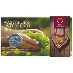 ....AUSTRIA 10 EUROS 2013 VORARLBERG COBRE SC