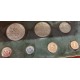 1971 TRINIDAD y TOBAGO ESTUCHE OFICIAL 7 coins Silver Proof Mint Set incluye 5 DOLARES PLATA