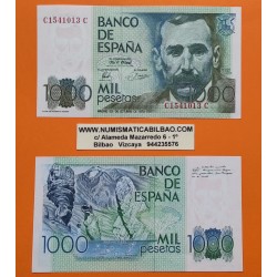 ESPAÑA 1000 PESETAS 1979 BENITO PEREZ GALDOS Serie 3C Pick 158 BILLETE SIN CIRCULAR SC Spain UNC banknote