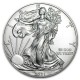 . 2 monedas @DISEÑO VIEJO + DISEÑO NUEVO@ x ESTADOS UNIDOS 1 DOLAR 2021 EAGLE LIBERTY PLATA PURA SC ONZA Oz Ounce