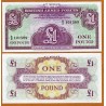 INGLATERRA 1 LIBRA 1960 BRITISH ARMED FORCES 4th Serie Pick M36 BILLETE SC UK 1 POUND UNC BANKNOTE