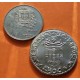 2 monedas x PORTUGAL 1,50 EUROS 2010 BANCO DE ALIMENTOS + 5 EUROS 2010 REY JUSTO Tesoros Numismáticos NICKEL SC