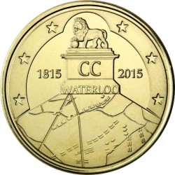 . 2,50 EUROS 2015 1815 BELGICA BATALLA DE WATERLOO SC Moneda