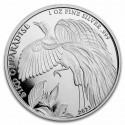 . 1 acoin PAPUA NUEVA GUINEA 1 KINA 2023 AVE DEL PARAISO MONEDA DE PLATA ONZA Oz BIRD OF PARADISE