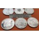 14 coins @CLEANED@ I IBEROAMERICAN SERIE 1ª 1991/1992 ENCUENTRO ENTRE DOS MUNDOS SILVER España Mexico Chile...