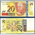 BRASIL 20 REAIS 2002 MONO MICO DORADO Serie A001030316A Pick 250A BILLETE SC @ESCASO@ Brazil UNC BANKNOTE