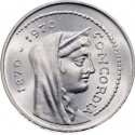 ITALIA 1000 LIRAS 1970 DIOSA CONCORDIA ROMA y DANTE KM.101 MONEDA DE PLATA SC- Italy 1000 Lire