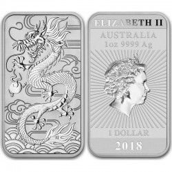 . .1 DOLAR 2016 AUSTRALIA AÑO LUNAR DEL MONO PLATA Silver Oz