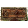 .@RARO@ MEXICO 20 PESOS 1915 GOBIERNO CONSTITUCIONALISTA Pick S.687.A BILLETE CIRCULADO banknote PVP NUEVO 300€