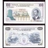 @IMPERFECCIONES@ LUXEMBURGO 100 FRANCOS 1968 GRAN DUQUE JUAN y RASCACIELO Pick 14 BILLETE SC- Luxembourg PVP NUEVO 100€