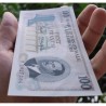 @IMPERFECCIONES@ LUXEMBURGO 100 FRANCOS 1968 GRAN DUQUE JUAN y RASCACIELO Pick 14 BILLETE SC- Luxembourg PVP NUEVO 100€