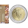 . 1 acoin @ESTUCHE@ SAN MARINO 2 EUROS 2023 PINTOR SIGNORELLI 2ª MONEDA CONMEMORATIVA SC SET OFICIAL