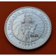 BOLIVIA 10 BOLIVIANOS 1997 LA DIABLADA ENCUENTRO DE DOS MUNDOS 3ª SERIE IBEROAMERICANA KM.209 MONEDA DE PLATA