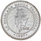 BOLIVIA 10 BOLIVIANOS 1997 LA DIABLADA ENCUENTRO DE DOS MUNDOS 3ª SERIE IBEROAMERICANA KM.209 MONEDA DE PLATA