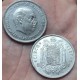 1 moneda MUY CIRCULADA x ESPAÑA 5 PESETAS 1949 * 19 50 FRANCO ESTADO ESPAÑOL KM.778 NICKEL