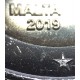 @TIPO 2 - ERROR Letra F@ MALTA 2 EUROS 2019 TEMPLO TA'HAGRAT 1ª MONEDA CONMEMORATIVA 2€ coin VARIANTE DE CECA