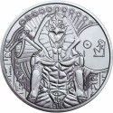 . 1 aacoin SIERRA LEONA 1 DOLAR 2023 AMON RA Dioses de Egipto FARAONES MONEDA DE PLATA cápsula ONZA OZ