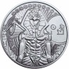 . 1 aaaacoin SIERRA LEONA 1 DOLAR 2023 AMON RA Dioses de Egipto FARAONES MONEDA DE PLATA cápsula ONZA OZ