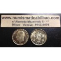 ESPAÑA 100 PESETAS 1986 M JUAN CARLOS I LIS ABAJO HACIA EL ESCUDO KM.826 MONEDA DE LATON SIN CIRCULAR