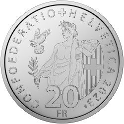 . SUIZA 10 FRANCOS 2015 B PASTORES DE LOS ALPES BIMETALICA SC