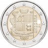 . 1 acoin ANDORRA 2 EUROS 2023 ESCUDO NACIONAL MONEDA BIMETALICA @NO CONMEMORATIVA@ SC TIPO NORMAL