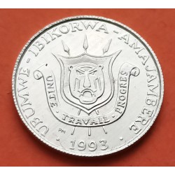 .ZAIRE 20 MAKUTAS 1976 VINGT ANTORCHA KM*8 NICKEL MBC- Congo Be