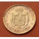 @RARA@ ESPAÑA 10 PESETAS 1878 * 18 78 EMM Rey ALFONSO XII KM.677 MONEDA DE ORO Spain gold coin