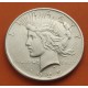 ESTADOS UNIDOS 1 DOLAR 1922 PEACE PAZ PLATA EBC Silver Dollar 2