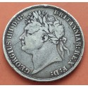 INGLATERRA 1 CORONA 1897 VICTORIA PLATA SILVER CROWN KM*783