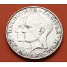 .BELGICA 5 FRANCOS 1873 LEOPOLD II PLATA Belgium Silver Francs