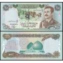 IRAK 25 DINARES 1986 SADAM HUSSEIN y EJERCITO y 2 CUPULAS Pick 73 BILLETE SC Iraq UNC BANKNOTE