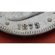 ESPAÑA 5 PESETAS 1875 * 18 75 DEM REY ALFONSO XII y ESCUDO KM.671 MONEDA DE PLATA (DURO) Spain silver R/2