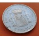 ALFONSO XIII 5 PESETAS 1896 * 18/96 SGV PLATA EBC-- ESPAÑA 1
