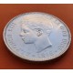ALFONSO XIII 5 PESETAS 1896 * 18/96 SGV PLATA EBC-- ESPAÑA 1