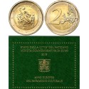 @RARA@ VATICANO 2 EUROS 2018 AÑO EUROPEO DEL PATRIMONIO CULTURAL MONEDA SC CONMEMORATIVA