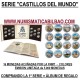 . 1 acoin @10/OCTUBRE ENVIO - CASTILLOS DEL MUNDO - ALBUM DE REGALO@ ESPAÑA 1,50 EUROS 2023 COLORES 16 MONEDAS NICKEL