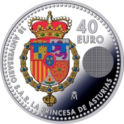 . 1 aacoin @6/NOV Envío@ ESPAÑA MONEDAS EURO 2023 + 2€ CÁCERES + PRESIDENCIA + 40 EUROS 2023 INFANTA LEONOR PLATA + HOJA PARDO