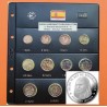 . 1 acoin @ENVIO HOY@ ESPAÑA MONEDAS EURO 2023 + 2€ CÁCERES + PRESIDENCIA + 40 EUROS 2023 INFANTA LEONOR PLATA + HOJA PARDO