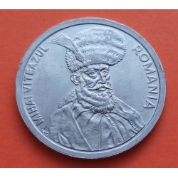 RUMANIA 100 LEI 1993 REY MIHAI y VALOR KM.111 MONEDA DE NICKEL EBC- Romania