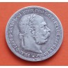 AUSTRIA HUNGRIA 1 CORONA 1901 EMPERADOR FRANCISCO JOSE I KM.2804 PLATA MBC- Hungary Osterreich 1 Krone