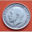 INGLATERRA 3 PENIQUES 1916 KING GEORGIUS V KM.813.A MONEDA DE PLATA MBC+ UK 3 Pence silver