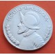 @ESCASA@ PANAMA 1/2 BALBOA 1934 BUSTO DE BALBOA KM.12.1 MONEDA DE PLATA MBC Medio Balboa 1932 SILVER COIN