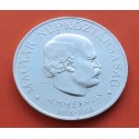 @ESCASA@ HUNGRIA 100 FORINT 1968 BP SEMMEELWEIS KM.584 MONEDA DE PLATA SC- IMPERFECCIONES Hungary silver